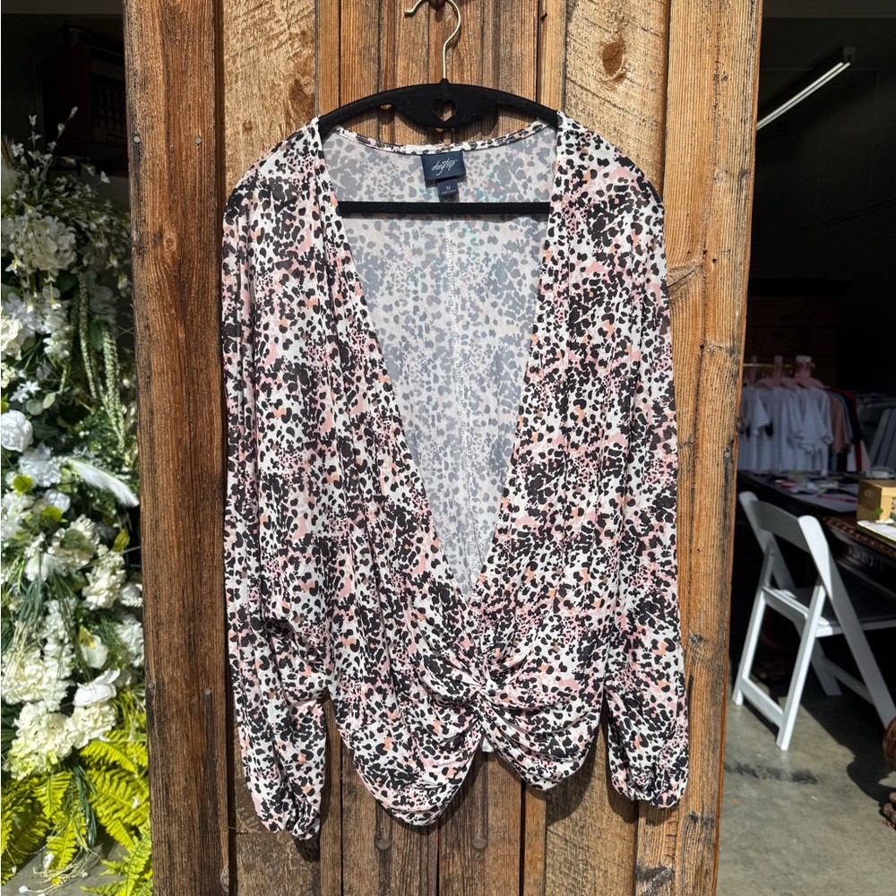 Daytrip Animal Print Top